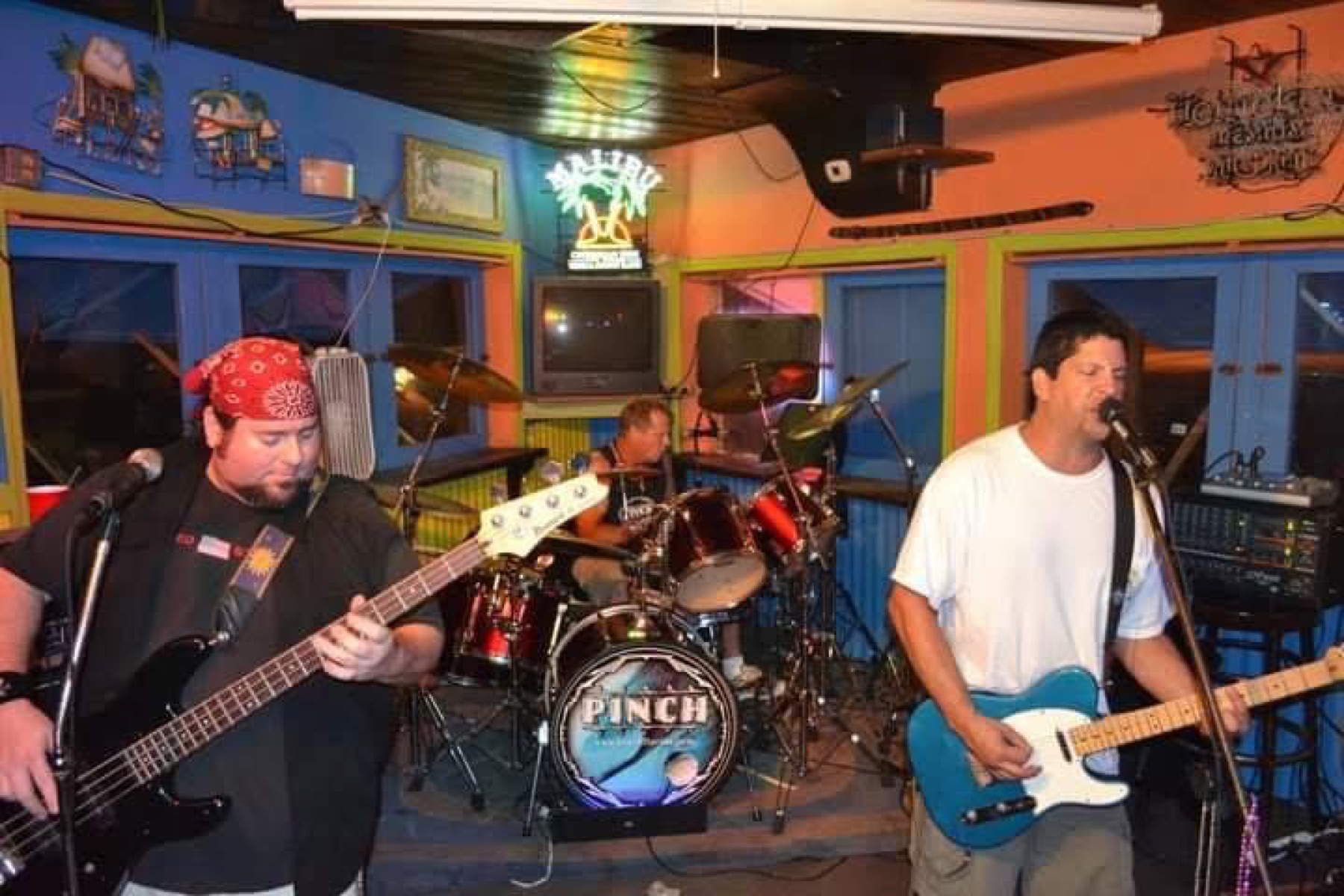 Pinch playing live at Kelly's Keywest
